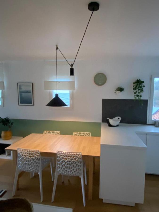 Bel Appartement Vue Mer - 1Er Rang Front De Mer 圣让－德吕兹 外观 照片