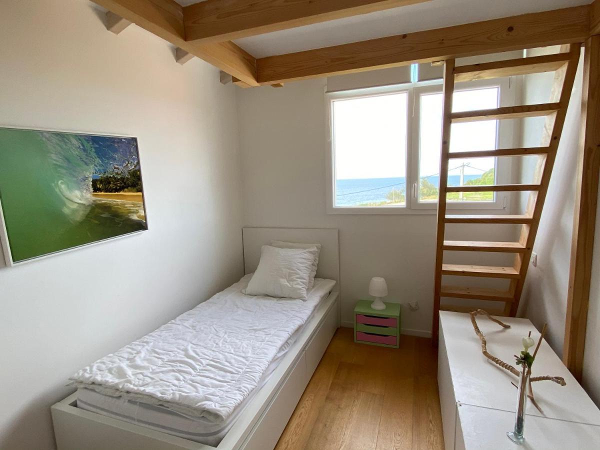 Bel Appartement Vue Mer - 1Er Rang Front De Mer 圣让－德吕兹 外观 照片